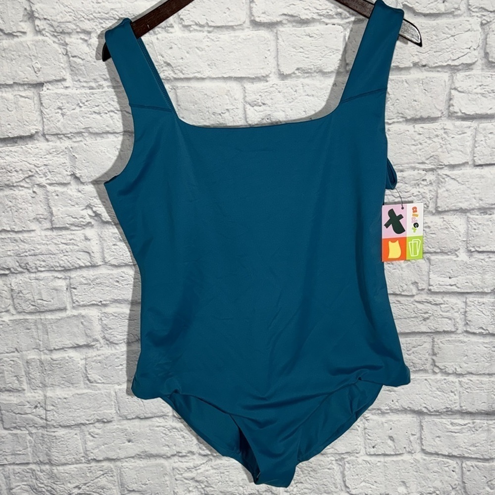Alder Surfs Up Swim One Piece Summer Beach Bathing Suit Swimwear In Lagoon 3x — image 5 of 8